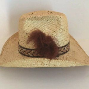 Resistol Self Conforming Cowboy Hat Beige Vintage